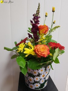 Fall-Potted petals