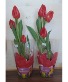 Potted Tulips Assort.Colors, Red, Yellow, White or  Purple
