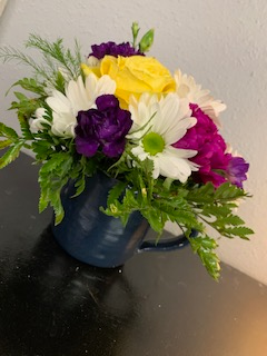 Pottery Cup Arrangment