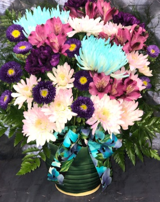 Pottery Posies Fresh Mix arrangements