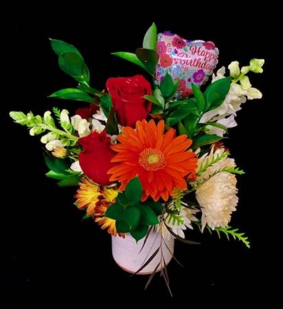 Sweetie Pottery Vase Mixed Floral