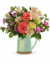 Pour On The Beauty Flower Arrangement