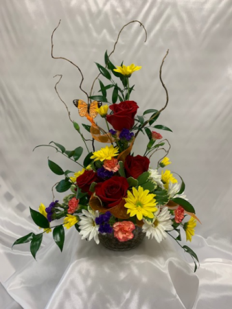 PPCFG Butterfly Garden Fresh Arrangement