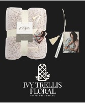 Taupe Blanket w/ Bookmark 