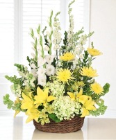 Prayerful Whisper Funeral Flowers