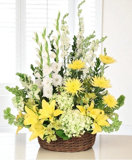 Prayerful Whisper Funeral Flowers