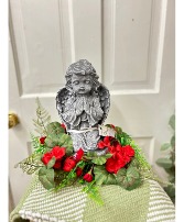 Praying Angel with wreath  
