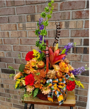 Fall Basket  in Dothan, AL | Flowers of Hope