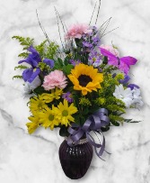 Precious As A Pearl  FHF-M219 Fresh Flower Arrangement (Local Delivery Area Only)