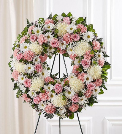 Precious Love Wreath Arrangement