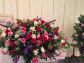 Precious Memories Casket Spray