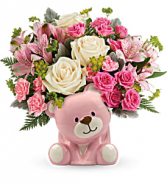 Precious Pink Baby Bear TNB15-1B