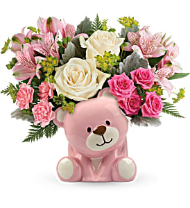 Precious Pink Bear - 151 Arrangement 