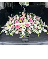 Precious Pink  Funeral Flowers