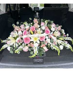 Precious Pink  Funeral Flowers