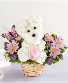 Precious Pup Floral Arrangement