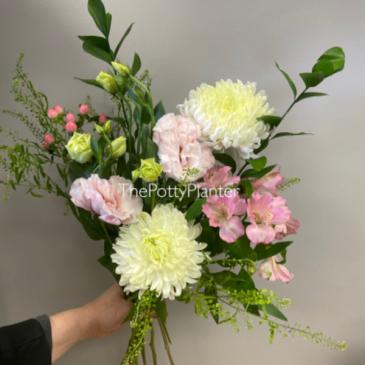 Preciously Pink Bouquet to arrange in your own vase in Etobicoke, ON | THE POTTY PLANTER FLORIST
