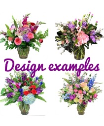 Premium Anniversary Designer's Choice Flower Arrangement