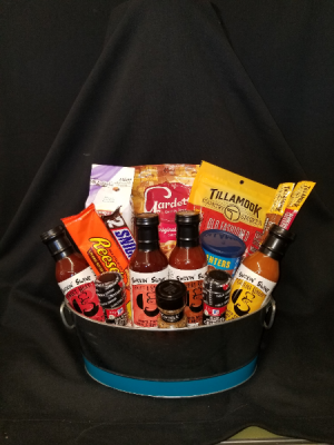 Smokin' Swine Premium BBQ Bundle Gift Basket in Portland, OR | Kern Park Flower Shoppe Smokin' Swine Premium BBQ Bundle Gift Basket in Portland, OR | Kern Park Flower Shoppe
