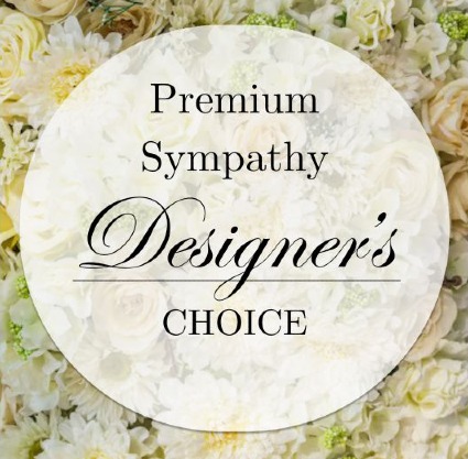 Premium Designer's Choice - All White Arrangement 