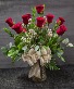 Premium Dozen Roses Vased  