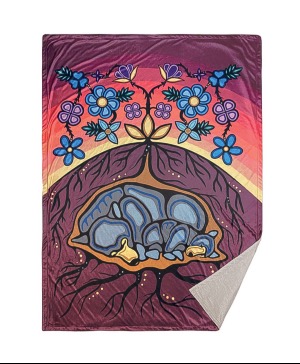 Premium Fleece Blanket, Sleeping Bears 