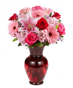 Premium Fresh Floral Vase Roses, Lilies, Daisies and More!