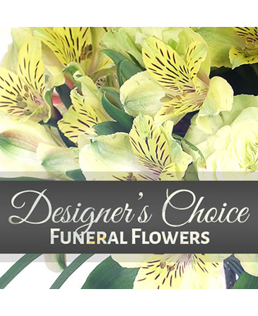 Tasteful Funeral Florals Designer's Choice in Aurora, NE | Honeysuckle Lane