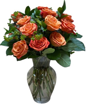 Premium Orange Roses A Davis Floral Design