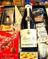 SIP, MUNCH & REPEAT. French Pinot Noir paired with exquisite treats