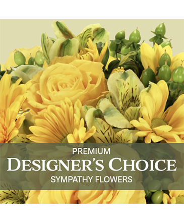 Premium Sympathy Florals Premium Designer's Choice in Alanson, MI | Flowers By Melissa