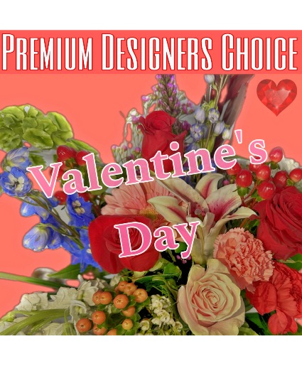 Premium Valentine's Day Mix Vase Arrangement