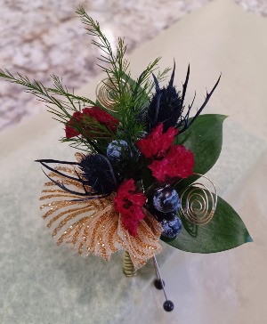 Premium Wedding Boutonniere 