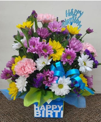 Present Wishes For You FHF-BW51 Fresh Flower Arrangement (Local Delivery Area Only)