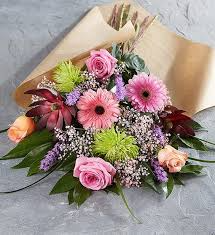 Presentation Wrap loose Flowers Wrapped