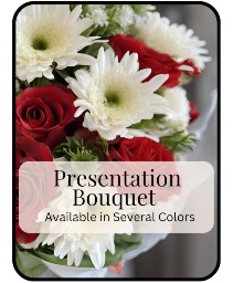 Presentation Wrapped Bouquet Flower Arrangement
