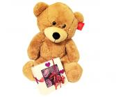 Preserve roses &  bear Long lasting roses in a box