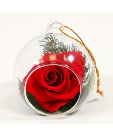 Preserved Rose Ornament Gift in Newmarket, ON | FLOWERS 'N THINGS FLOWER & GIFT SHOP