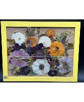 Press and Frame Bouquet 