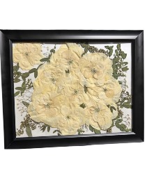 11X14 Pressed Floral Design 11X14