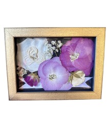 5X7 Pressed Floral Design 5X7