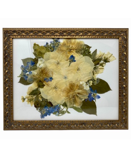 Pressed Floral Design 