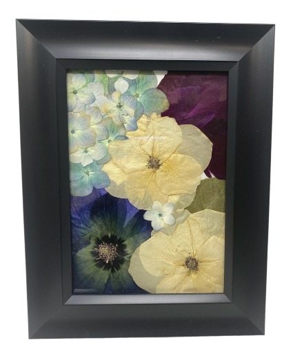 Pressed Floral Design 