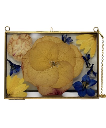 Pressed Floral Design 