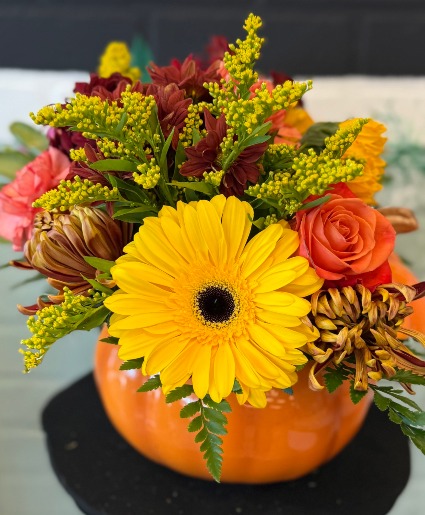 Prettiest Pumpkin Autumn Arrangement