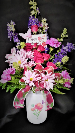 Pretty and Bright vase arrangement