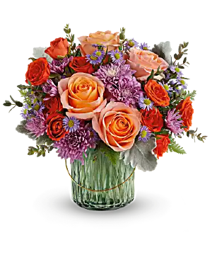 Pretty Blossoms Bouquet Garden Votive