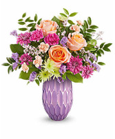Pretty Glow Bouquet Vase Arrangement