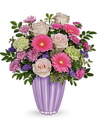 Pretty in Pastel Vase Arrangement
