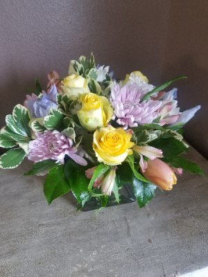 Pretty In  Pastels  Fresh arrangement